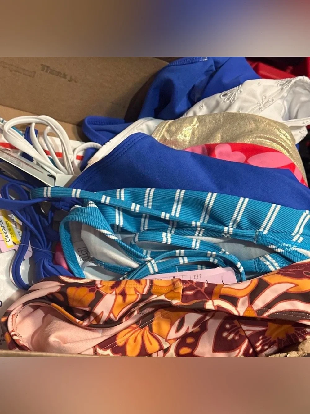 7 Different Bikini Bottoms — size XL — NWT